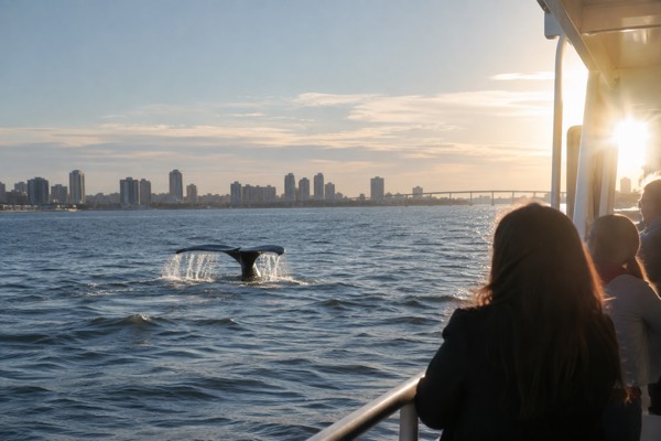 Whale Watch Cruise, San Diego